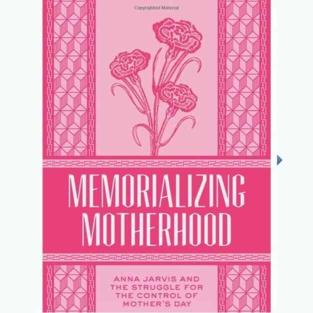 Livro publicado por Katharine Antolini sobre a história do Dia das Mães. Reprodução