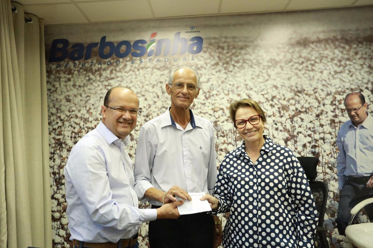 Com Tereza Cristina, Barbosinha traz prefeito de Angélica para Democratas Divulgação