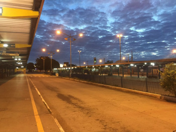 Campo Grande amanhece sem transporte público Campo Grande amanhece sem transporte público
