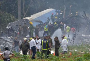 Papa diz que ficou "profundamente triste" com acidente aéreo em Cuba A maioria das vítimas do acidente aéreo é cubana (Granma/Divulgação)