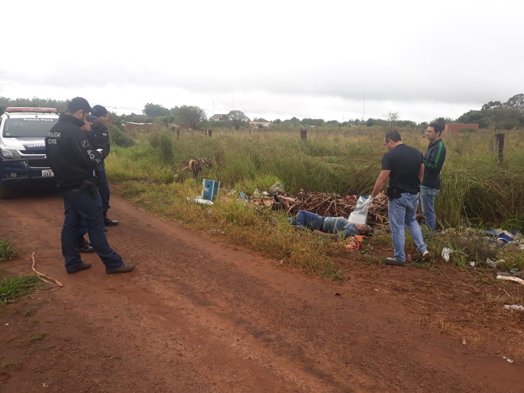 Homem é executado na antiga estação ferroviária de Ponta Porã A vítima ainda não foi identificada. Porã News