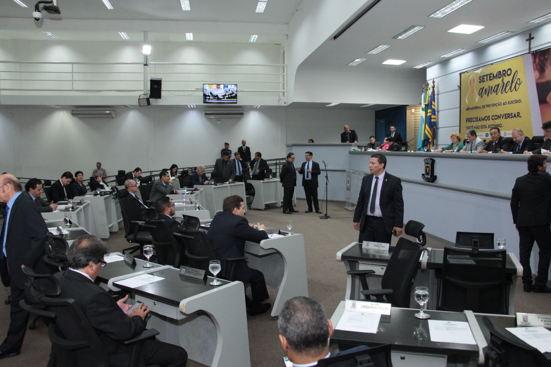 Vereadores votam quatro projetos na sessão desta terça-feira Vereadores votam quatro projetos na sessão desta terça-feira