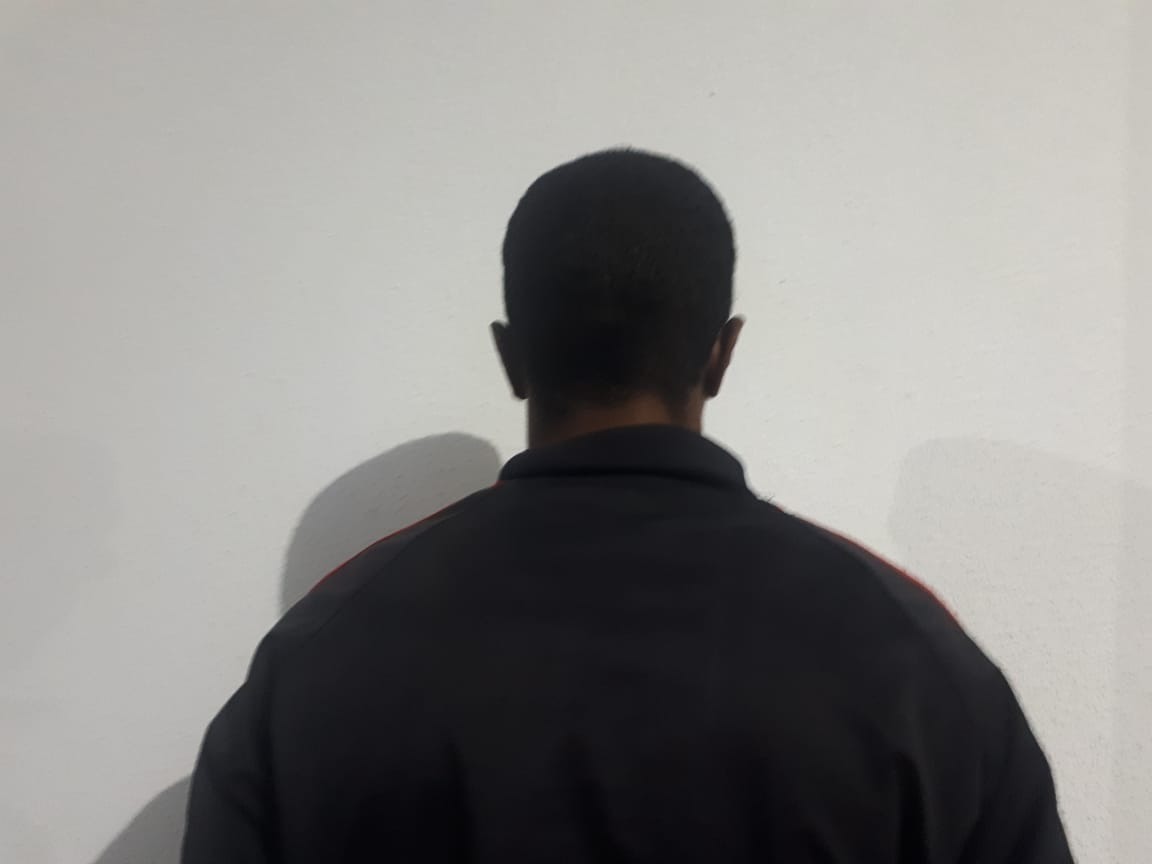 Autor do crime, Pirata, preso pela PM. Divulgação