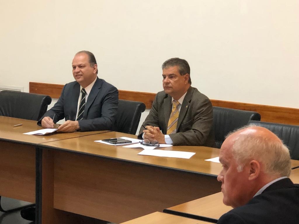 Senador Nelsinho Trad participa de reunião do Parlasul no Uruguai Divulgação Parlasul
