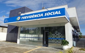 INSS passa a receber só por telefone e internet pedidos de aposentadoria por idade Fachada de agência do INSS em Embu-Guaçu, em São Paulo (Foto: Previdência Social/Divulgação)