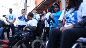 Campanha pede respeito ás vagas das pessoas com deficiência Campanha pede respeito ás vagas das pessoas com deficiência
