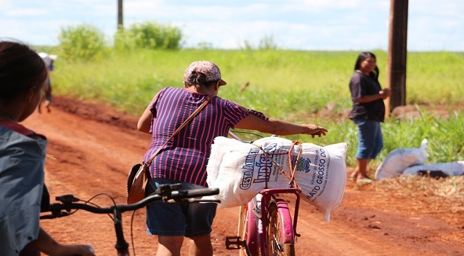 Cestas alimentares garantem mantimentos para 72 mil indígenas em MS