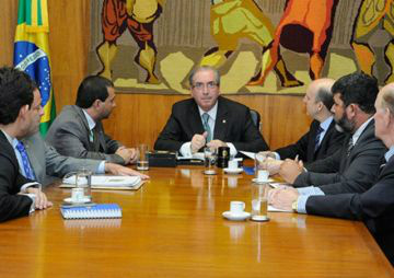 CNM discute pauta municipalista prioritária com presidente da Câmara Eduardo Cunha discute com a CNM a pauta prioritária municipalista (Foto:Divulgação)