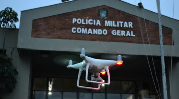 Polícia Militar usará drone em primeiro jogo da final do campeonato estadual PM/Divulgação
