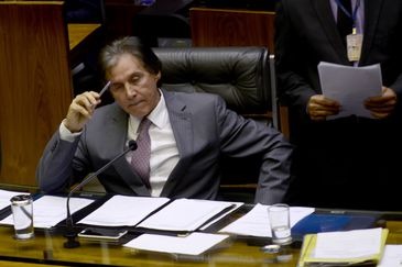 Eunício convoca líderes para decidir votação de isenção do diesel O presidente do Senado, Eunício Oliveira, convocou líderes para reunião - Wilson Dias/Agência Brasil