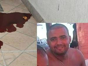 Bandidos invadem casa, rendem família e matam comerciante a tiros Comerciante foi atingido com um tiro na cabeça. Ele chegou a ser socorrido, mas morreu no hospital. (Foto: Maikon Leal)