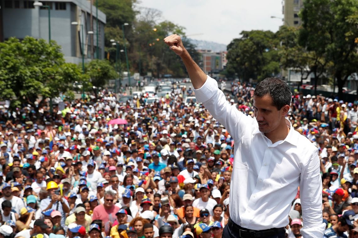Guaidó: oposição não planeja mais negociações com Maduro na Noruega Reuters/Carlos Garcia Rawlins