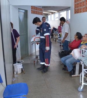 Estrutura é inadequada, faltam materiais e sobram nomeados: denúncia chega ao MPE (Foto: Marcos Ribeiro)