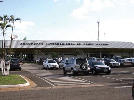 Aeroporto de Campo Grande funciona normalmente neste sábado Aeroporto de Campo Grande funciona normalmente neste sábado