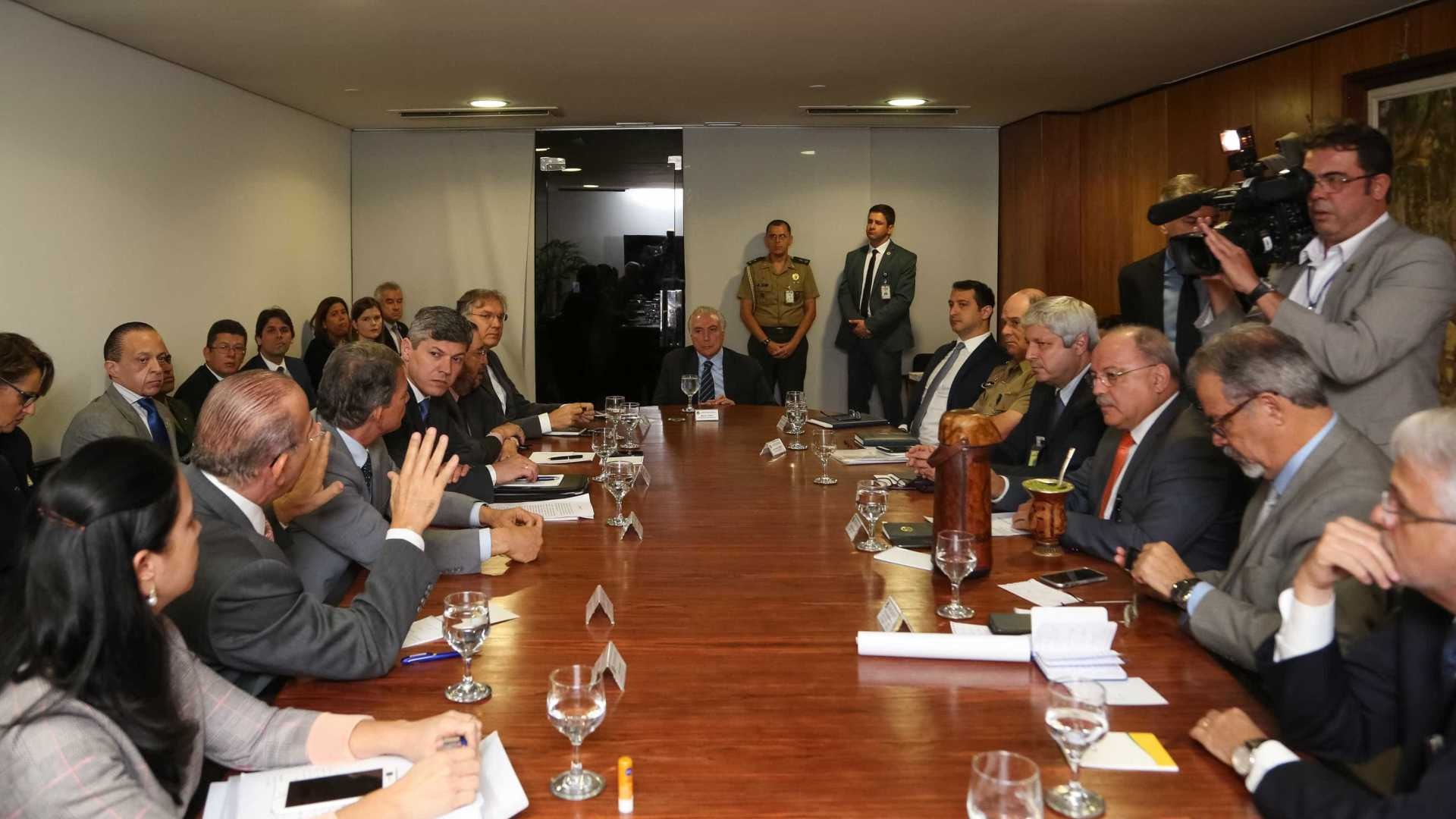 Planalto discute novas medidas para conter greve dos caminhoneiros Marcos Corrêa/PR