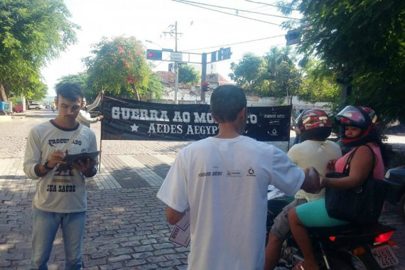 Guerra ao Mosquito em Corumbá termina com visitas a 22,8 mil casas Foto:Divulgação