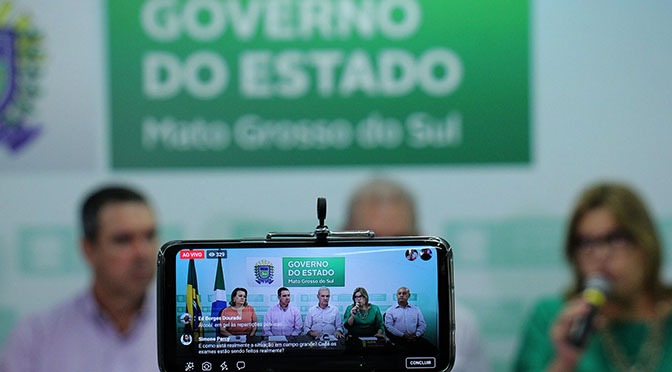 MS completa quatro meses de ações contra a crise do novo coronavírus Chico Ribeiro