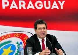 Senador eleito, Horácio Cartes apresenta ao Congresso pedido de renúncia à presidência do Paraguai Cartes deve fazer o juramento como senador no dia 1º de julho - Crédito: Divulgação