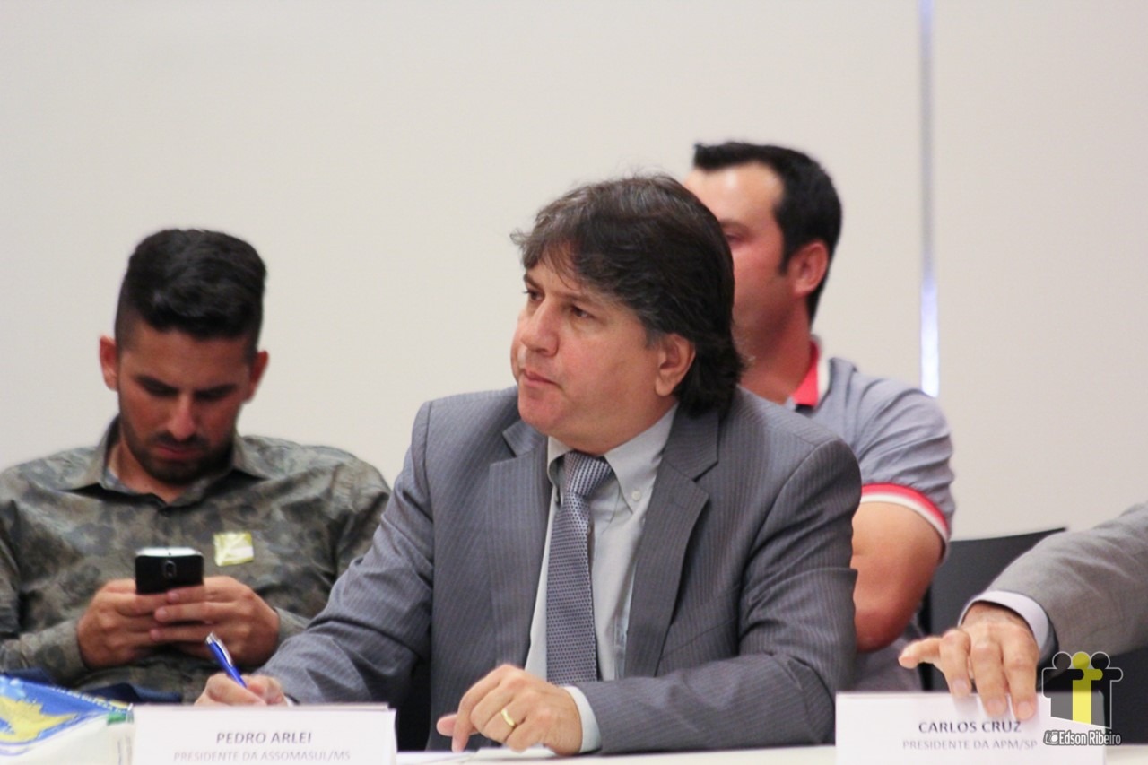 O presidente da Assomasul, Pedro Caravina
Foto: Edson Ribeiro