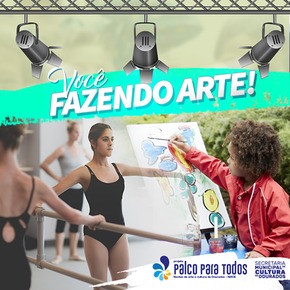 Prefeitura abre edital para contratação de instituições para o projeto “Palco para Todos” Prefeitura abre edital para contratação de instituições para o projeto “Palco para Todos”