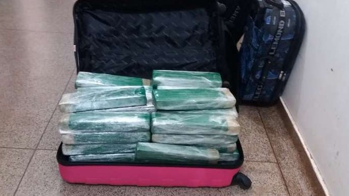 Maconha seria levada para Curitiba (PR). Osvaldo Duarte/Ddos News
