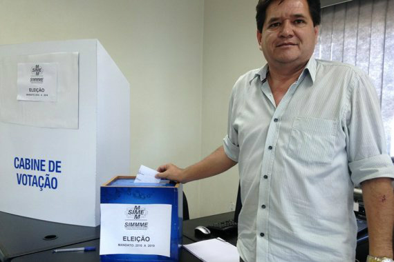 Sindicato das indústrias metalúrgicas de Dourados elege nova diretoria O empresário Osvaldo Fleitas Centurion disse que a gestão será marcada pela busca de ampliar o número de associados e fortalecer o sindicato (Foto:Divulgação)