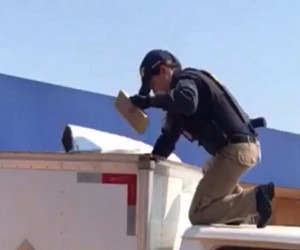 Flagrante aconteceu na unidade da PFR em Ponta Porã - Ascom / PRF-MS