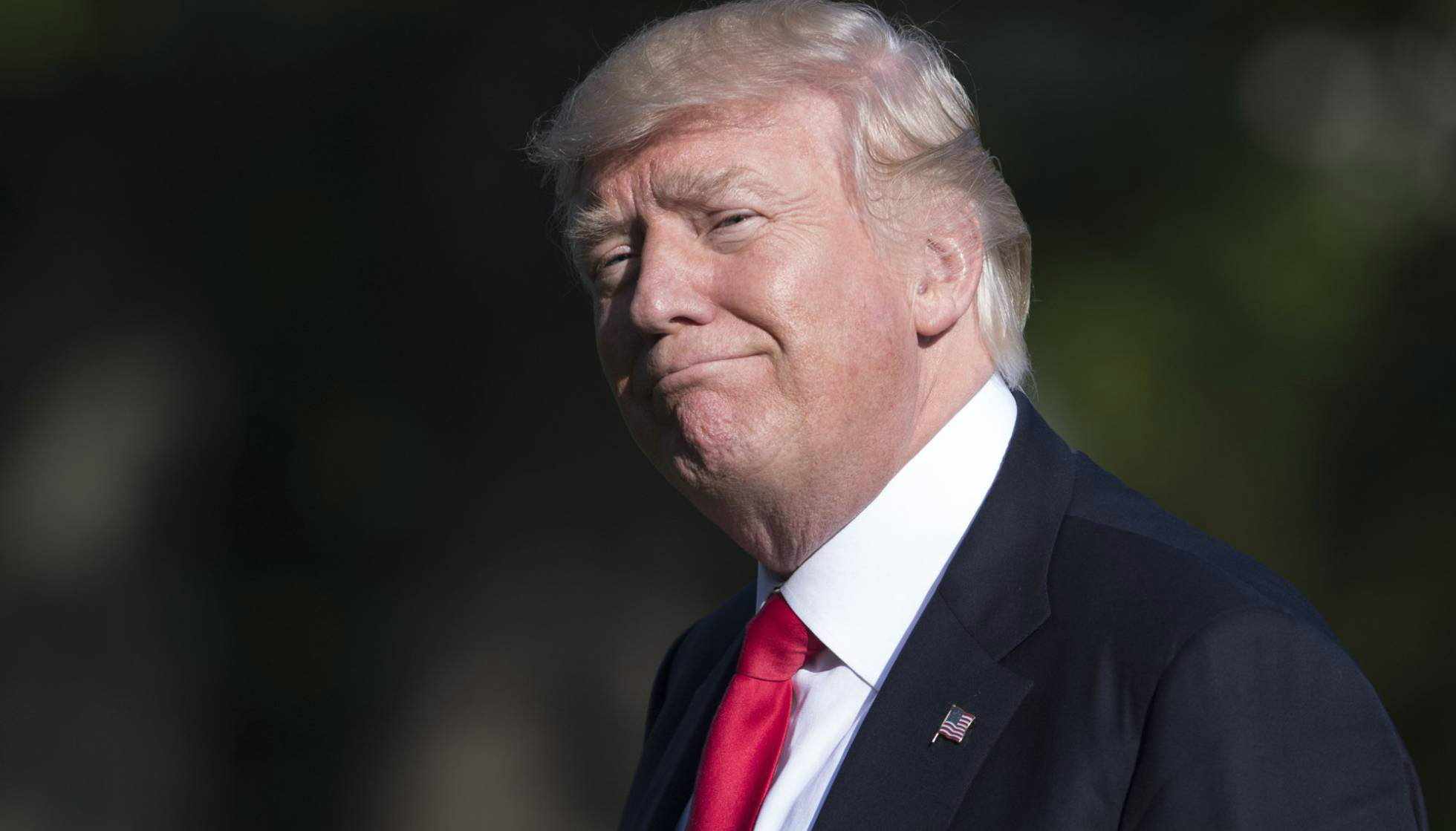 Os primeiros 100 dias de Trump: a realidade vence o magnata Donald Trump na Casa Branca na última sexta-feira SAUL LOEB -AFP