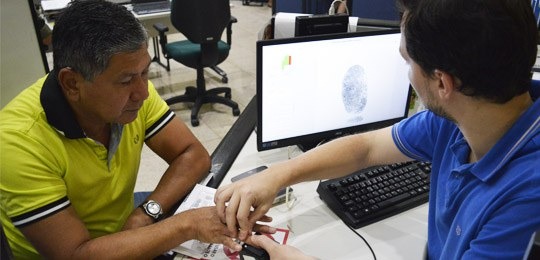 70 mil eleitores ainda não cadastraram a biometria na Capital