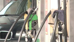 Bombas de combustível no Rio Grande do Sul (Foto: Reprodução/RBS TV)
