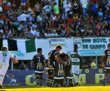 Resumão da rodada: Fla, Corinthians e Chape vencem nos estaduais Comemoração do gol do Corumbaense, que abriu o placar no Morenão - Valdenir Rezende / Correio do Estado