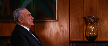 Michel Temer ficou irritado com críticas da Igreja Católica Marcos Corrêa/PR