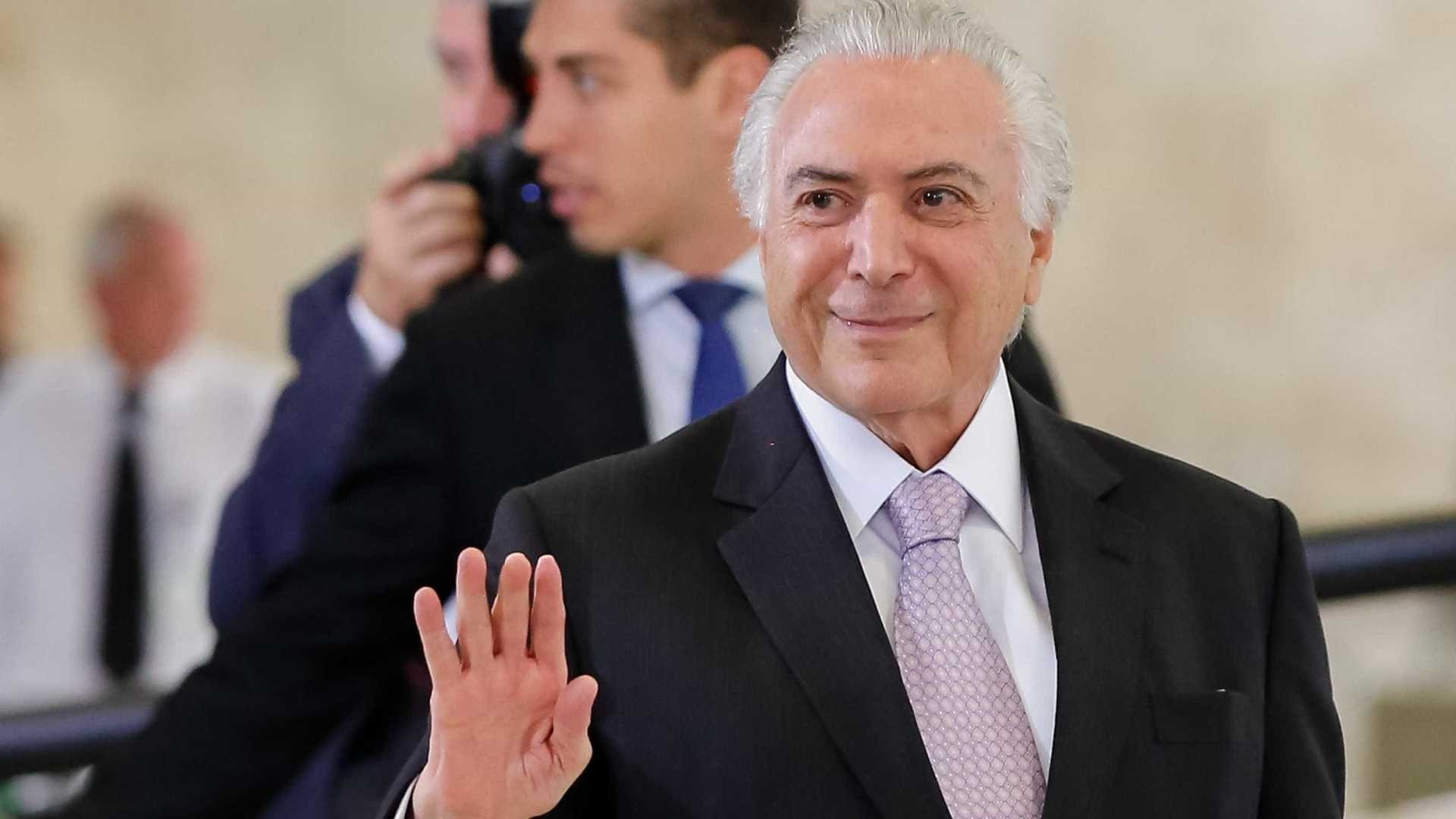 STF analisa quebra de sigilo telefônico de Temer após pedido da PF Foto: Marcos Corrêa/PR
