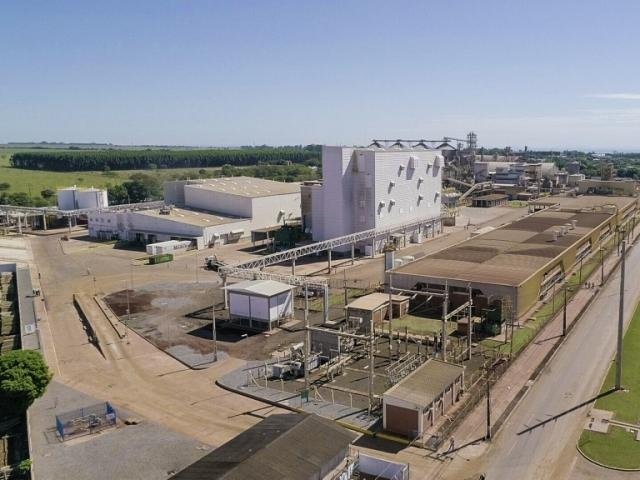 Maior fábrica de proteína de soja da América Latina é inaugurada na Capital Nova fábrica de proteína de soja em Campo Grande, na região do Indubrasil (Foto: Divulgação - ADM Brasil)