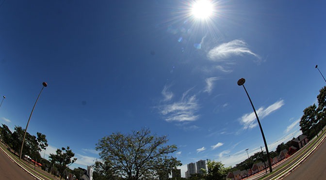 Sol e temperaturas amenas deve marcar o fim de semana em MS Sol e temperaturas amenas deve marcar o fim de semana em MS