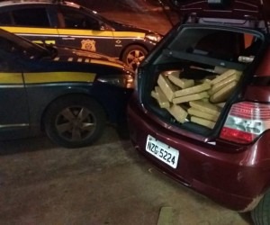 PRF apreende mais de meia tonelada de maconha na BR-463 PRF apreende mais de meia tonelada de maconha na BR-463