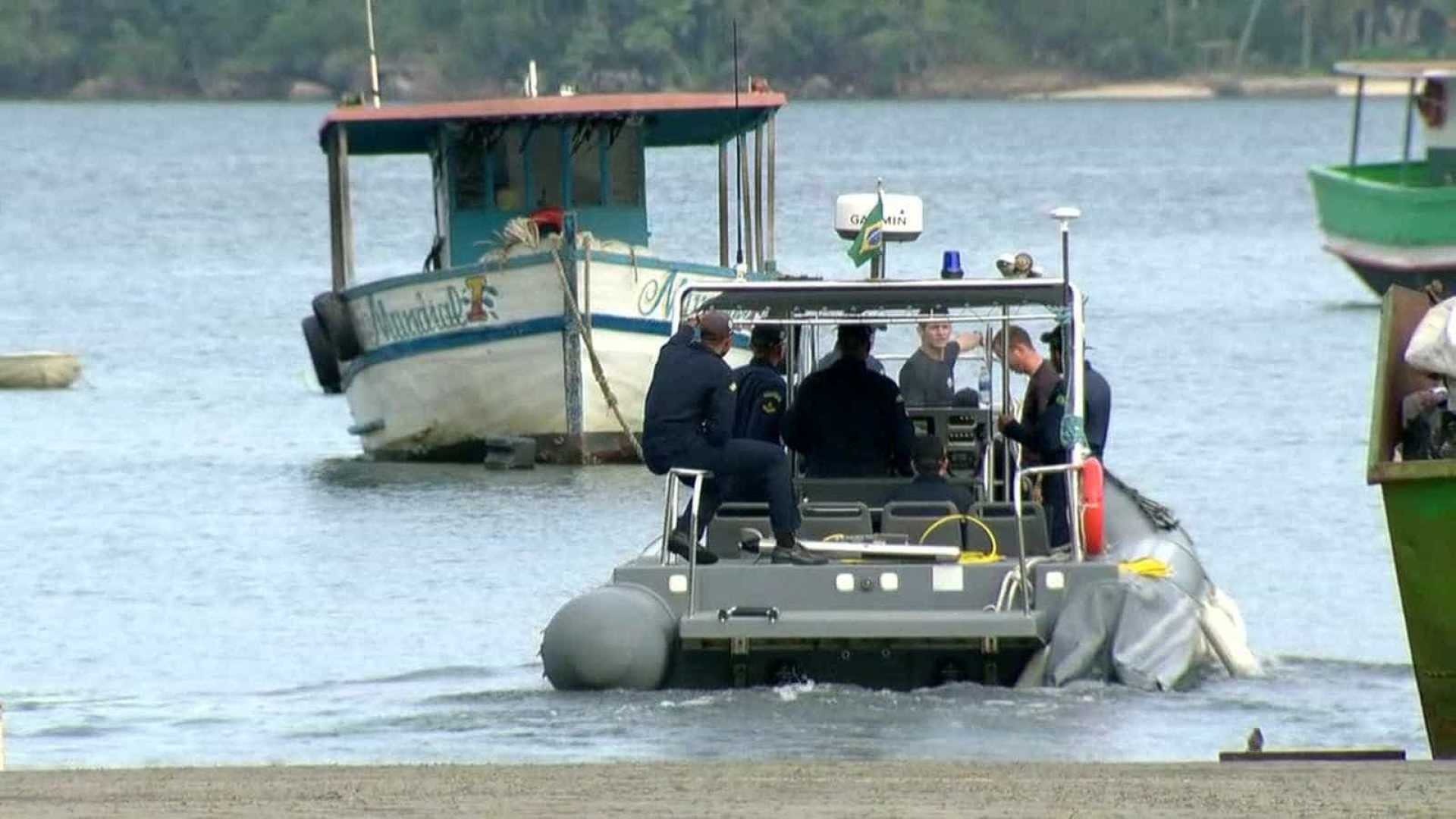 Marinha encontra segunda embarcação de naufrágio que deixou 6 mortos Marinha encontra segunda embarcação de naufrágio que deixou 6 mortos