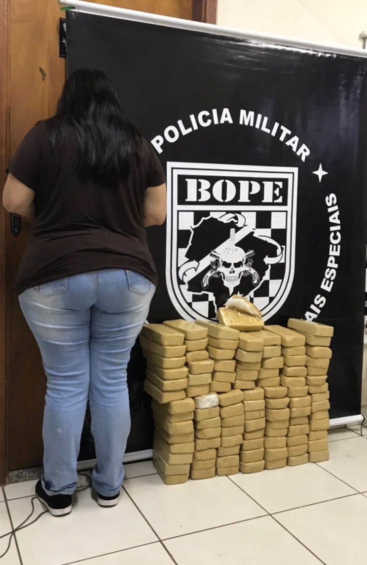 Bope apreende carga de cocaína avaliada em um milhão na Capital