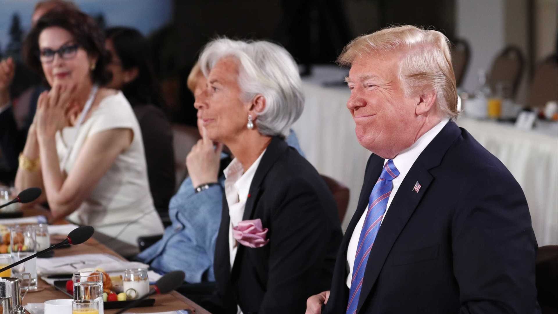 G7 assume luta ao protecionismo, mas isola Trump sobre clima Reuters / Yves Herman