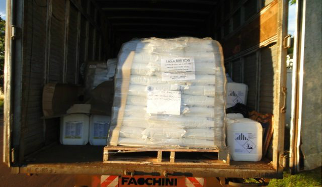 Empresa é autuada em R$ 55,5 mil por transporte irregular de agrotóxicos A empresa foi multada em R$ 55.538,00. (Divulgação)