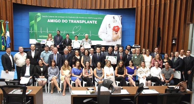 Unimed Campo Grande recebeu comenda “Amigos do Transplante” Foto: Wagner Guimarães