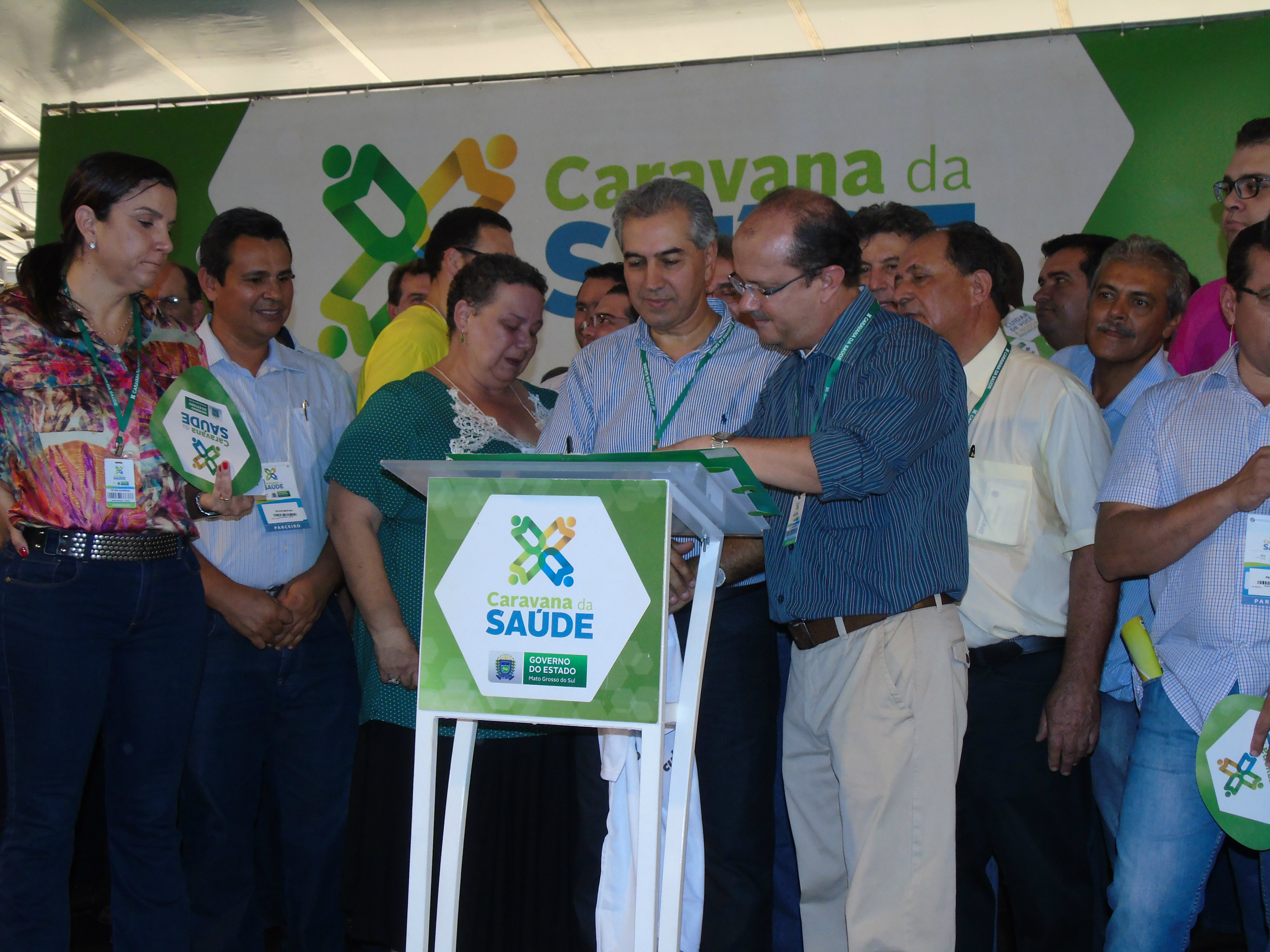Barbosinha acompanha atividades das forças de segurança em Dourados Foto:Marcelo Humberto