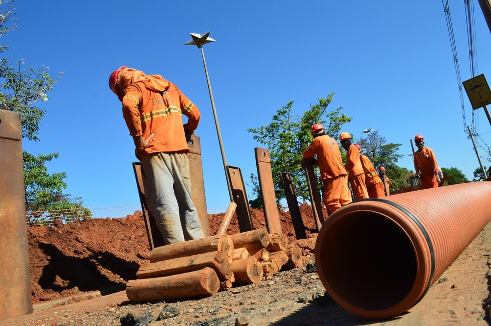 Campo Grande fica em 9º lugar na universalização do saneamento entre as capitais No ranking de saneamento da ABES, Campo Grande obteve um percentual de 77,84% na Coleta de Esgoto e de 72,98% no Tratamento de Esgoto (Foto: Anderson Viegas)