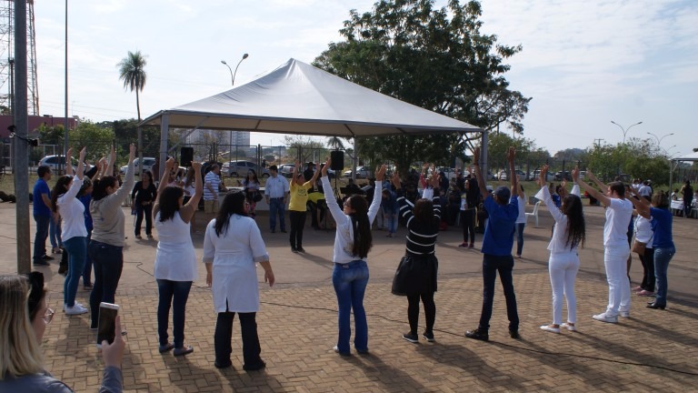 Prosa em Ação transforma rotina de parque levando serviços para o Bairro Mata do Jacinto Divulgação