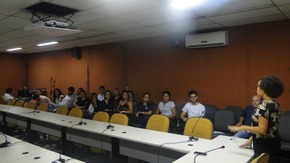 Subsecretaria da mulher promove palestra sobre direito das mulheres na Planurb Subsecretaria da mulher promove palestra sobre direito das mulheres na Planurb