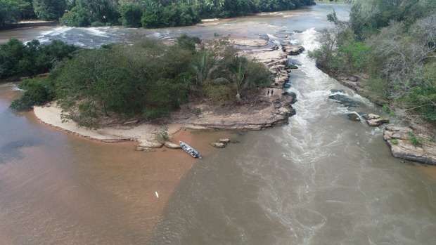 Com o uso de drone, PMA flagra quatro casos de pesca predatória nos rios do Estado Com o uso de drone, PMA flagra quatro casos de pesca predatória nos rios do Estado