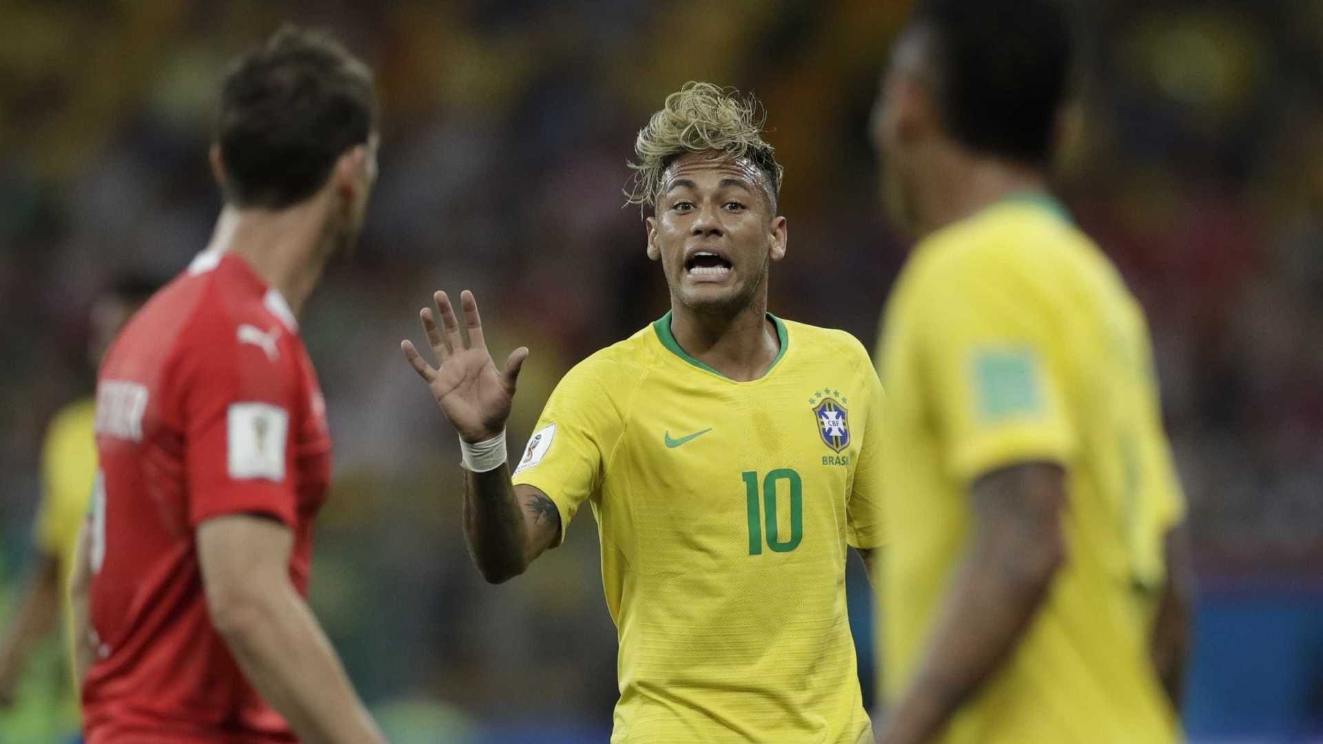 Fim do primeiro tempo: Brasil vai vencendo a Suíça por 1 a 0 em Rostov REUTERS