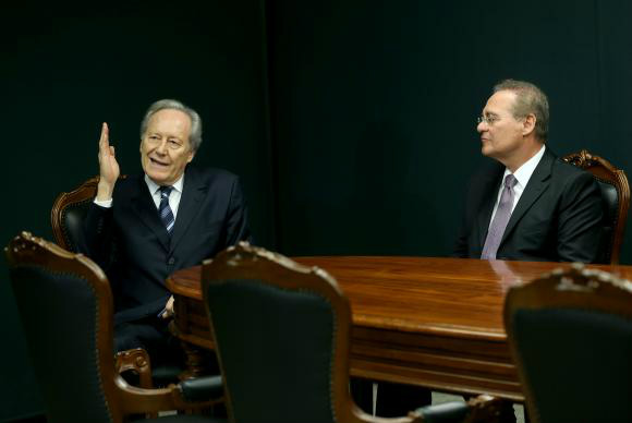 Gabinetes  de  Ricardo  Lewandowski  e  Renan  Calheiros  já  trabalham  na definição do rito, que deverá ser o
mesmo adotado em 1992, no caso do impeachment do presidente Fernando Collor (Foto: Wilson Dias/Agência Brasil)