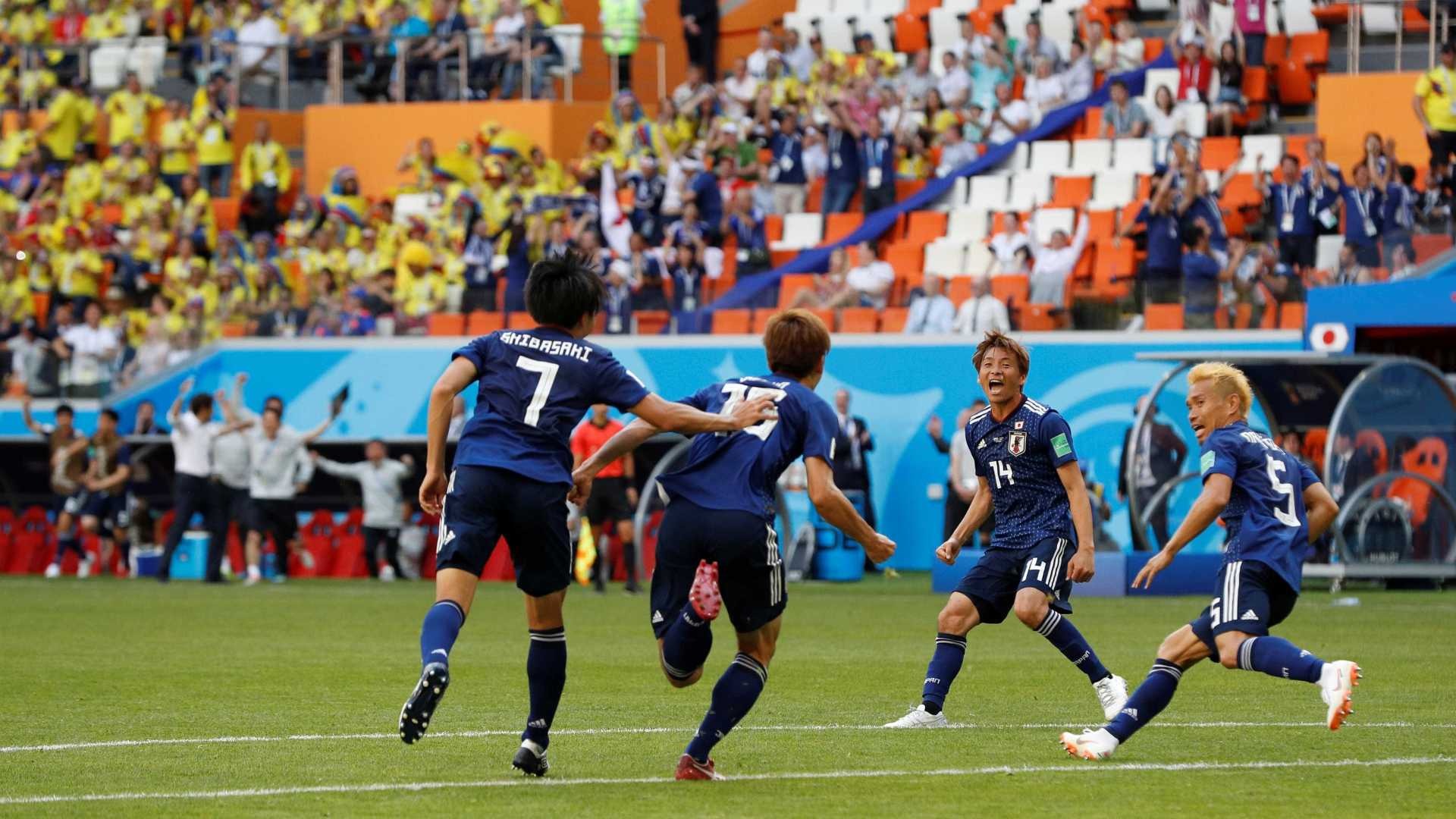 Com um a mais, Japão vence a Colômbia pelo Grupo H REUTERS/Darren Staples