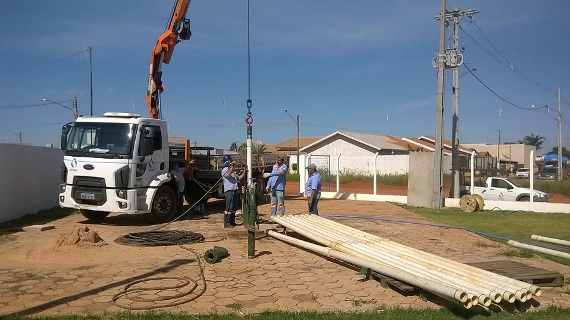 Sanesul amplia a capacidade de produção do sistema de abastecimento em Chapadão do Sul Foto:Divulgação